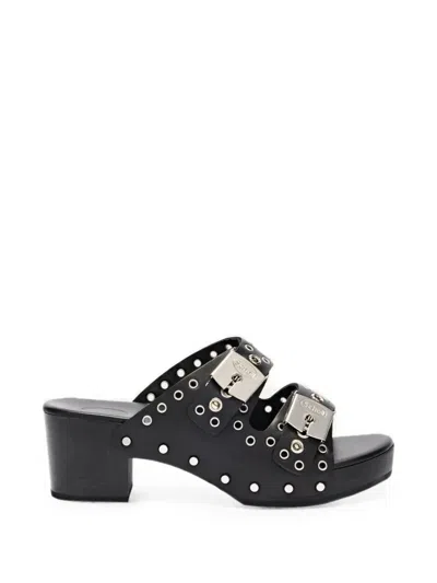 Scholl Pescura Ibiza Heeled Sandals In Black