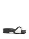 Scholl Pescura Slides In White