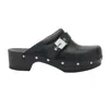 Scholl Pescura Clog 50 Shoes In 1004 Black