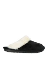 Scholl Woman House Slipper Black Size 10 Textile Fibers