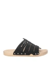 Scholl Woman Mules & Clogs Black Size 8 Leather