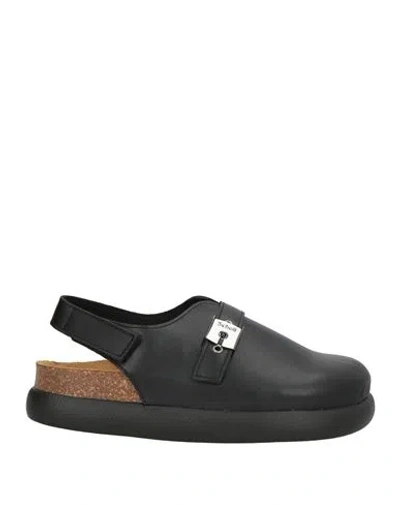 Scholl Woman Mules & Clogs Black Size 8 Leather