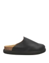 Scholl Woman Mules & Clogs Black Size 8 Leather