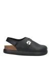 Scholl Woman Mules & Clogs Black Size 8 Leather