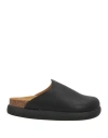 Scholl Woman Mules & Clogs Black Size 8 Leather In Black