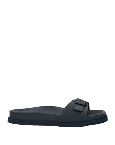 Scholl Woman Sandals Midnight Blue Size 8 Synthetisches Material