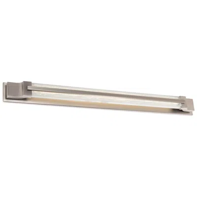 Schonbek Aberdeen 3.5"h X 38"w 1-light Linear Bath Bar In Brushed Nickel