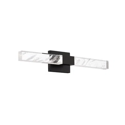 Schonbek Baton 26" Wide Black Led Bath Light