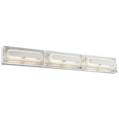 Schonbek Beyond Soiree 27" Wide Pol. Nickel Clear Crystal 1-light Bath/wall Lig