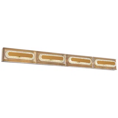 Schonbek Beyond Soiree 36" Wide Aged Brass Clear Crystal 1-light Bath/wall Ligh In Neutral