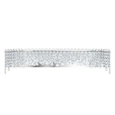 Schonbek Chantant 1 - Light Flush Mount In Heritage Clear Crystal