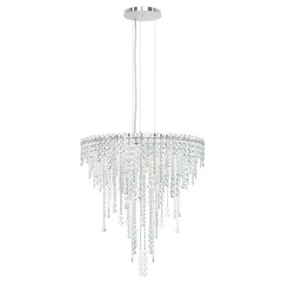 Schonbek Chantant 10 - Light Statement Geometric Chandelier In Heritage Handcut