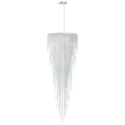 Schonbek Chantant 6 - Light Statement Tiered Chandelier In Heritage Handcut