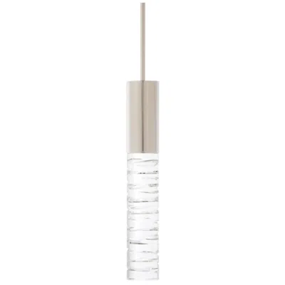 Schonbek Cru 1 Light Led Mini Pendant In Multi