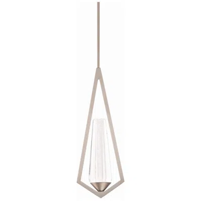 Schonbek Devotion 1 Light Led Mini Pendant In White
