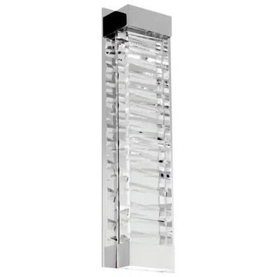 Schonbek Echelon 18" High Polished Nickel Led Wall Sconce