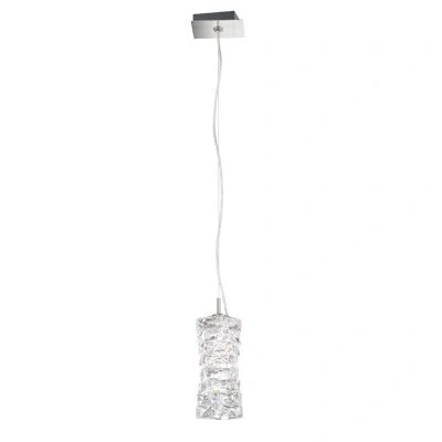 Schonbek Glissando 1-light Led Single Cylinder Pendant