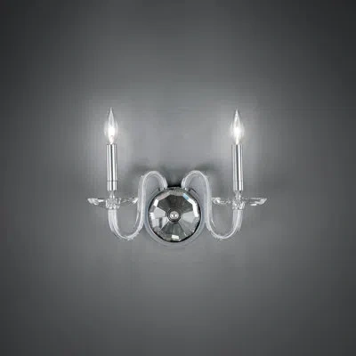Schonbek Habsburg 2 - Light Polished Chrome Candle Wall Light