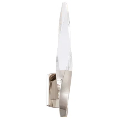 Schonbek Kindjal 18"h Polished Nickel Clear Crystal Led Wall Sconce