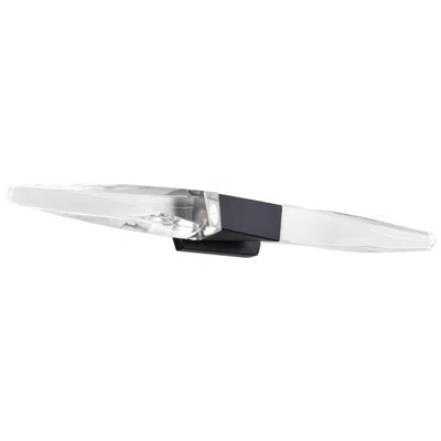 Schonbek Kindjal 27" Wide Black And Crystal Led Bath Light