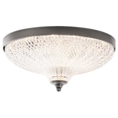 Schonbek Roma 12 1/4" Wide Antique Nickel Led Ceiling Light