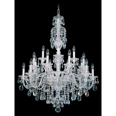 Schonbek Sterling 20 - Light Candle Style Classic / Traditional Chandelier