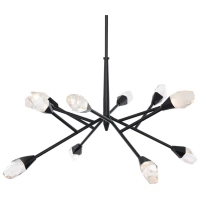 Schonbek Synapse 31 1/2" Wide Black 12-light Led Chandelier