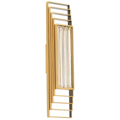 Schonbek Terrace 24" High Aged Brass Led Wall Sconce
