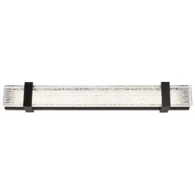 Schonbek Veranda 27" Wide Black Crystal Led Bath Light