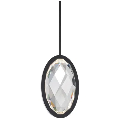 Schonbek Wonder 1 Light Led Mini-pendant In Black