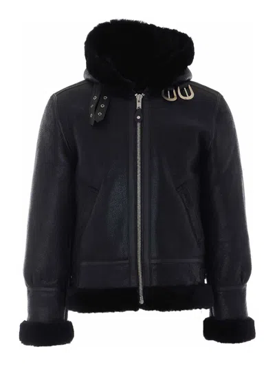 Schott Chaqueta De Cuero - Negro