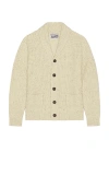 Schott Donegal Cardigan In White