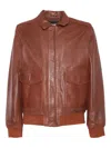 Schott Jacket In Brown