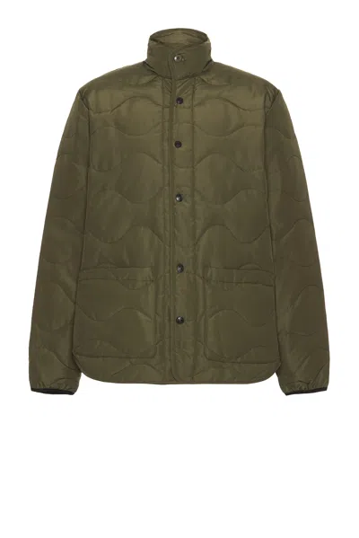 Schott Military Down Jacket In Olive