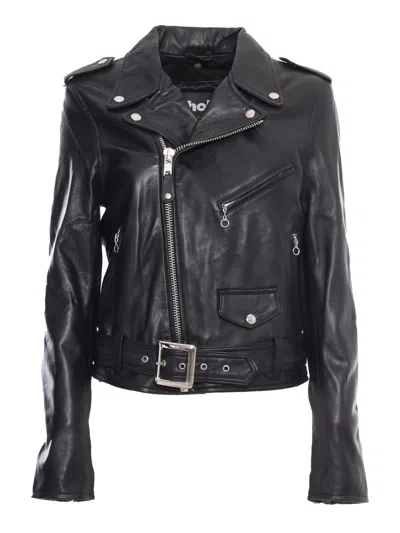 Schott N.y.c. Black Leather Jacket