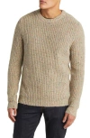 Schott Nyc Donegal Wool Blend Sweater In Tan