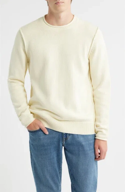 Schott Nyc Lightweight Cotton Sweater In Blue