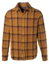 Schott N.y.c. Men's Cotton Flannel Button-up Shirt In Gold In Gold