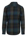 Schott N.y.c. Men Plaid Cotton Flannel Shirt In Blue/green In Blue