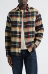 Schott Nyc Plaid Flannel Button-up Work Shirt In Multi