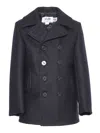 Schott N.y.c. Wool Jacket In Blue