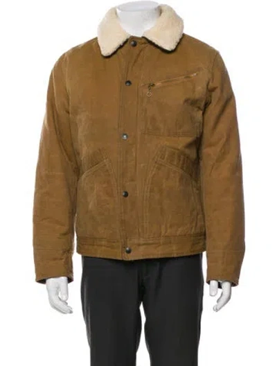 Pre-owned Schott Trucker Jacket In Neutral