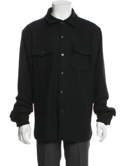 Pre-owned Schott Utility Jacket In Black