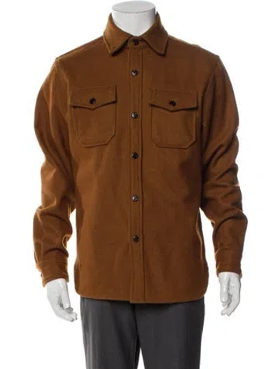 Pre-owned Schott Utility Jacket In Brown