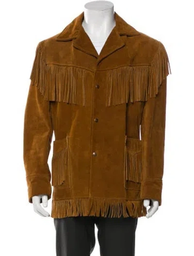 Pre-owned Schott Vintage 1970's Trucker Jacket In Brown