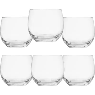 Schott Zwiesel Banquet Set Of 6 Double Old Fashioned Glasses In Transparent