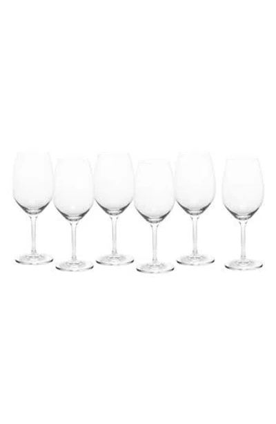 Schott Zwiesel Banquet Set Of 6 Red Wine Glasses In Transparent
