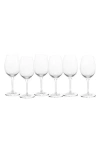 Schott Zwiesel Banquet Set Of 6 White Wine Glasses In Transparent