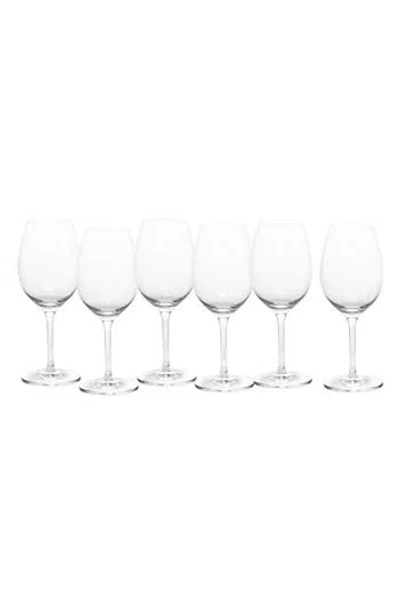 Schott Zwiesel Banquet Set Of 6 White Wine Glasses In Transparent