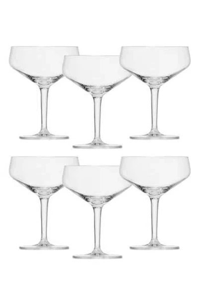 Schott Zwiesel Basic Bar Set Of 6 Cocktail Glasses In Transparent